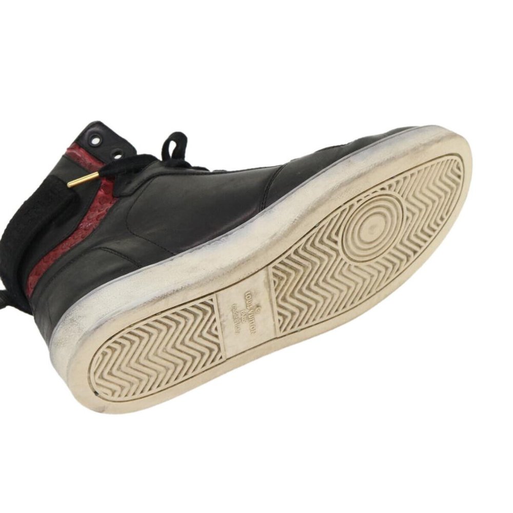 LOUIS VUITTON High Top Sneakers Exotic Leather - Picture 7 of 15